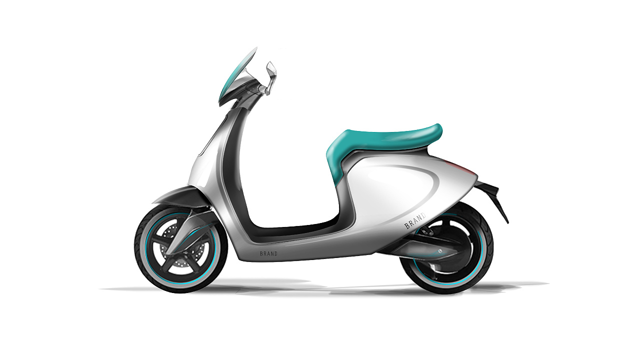 電動車設計手繪稿