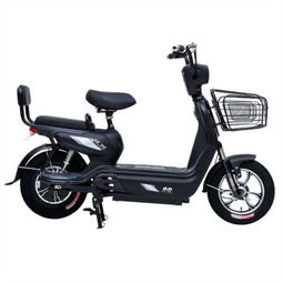 小刀電動車 t60電動自行車 寬腳踏板新款48v大動力高性能代步車 14寸電瓶車 超威電池 消光黑電動車產品圖片1