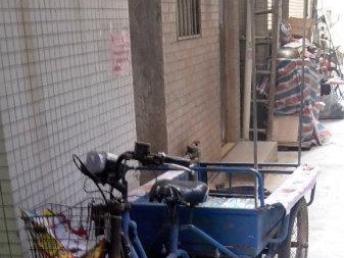 圖 二手電動三輪車小吃車 餐具用品等一并轉(zhuǎn)讓 廣州自行車 電動車